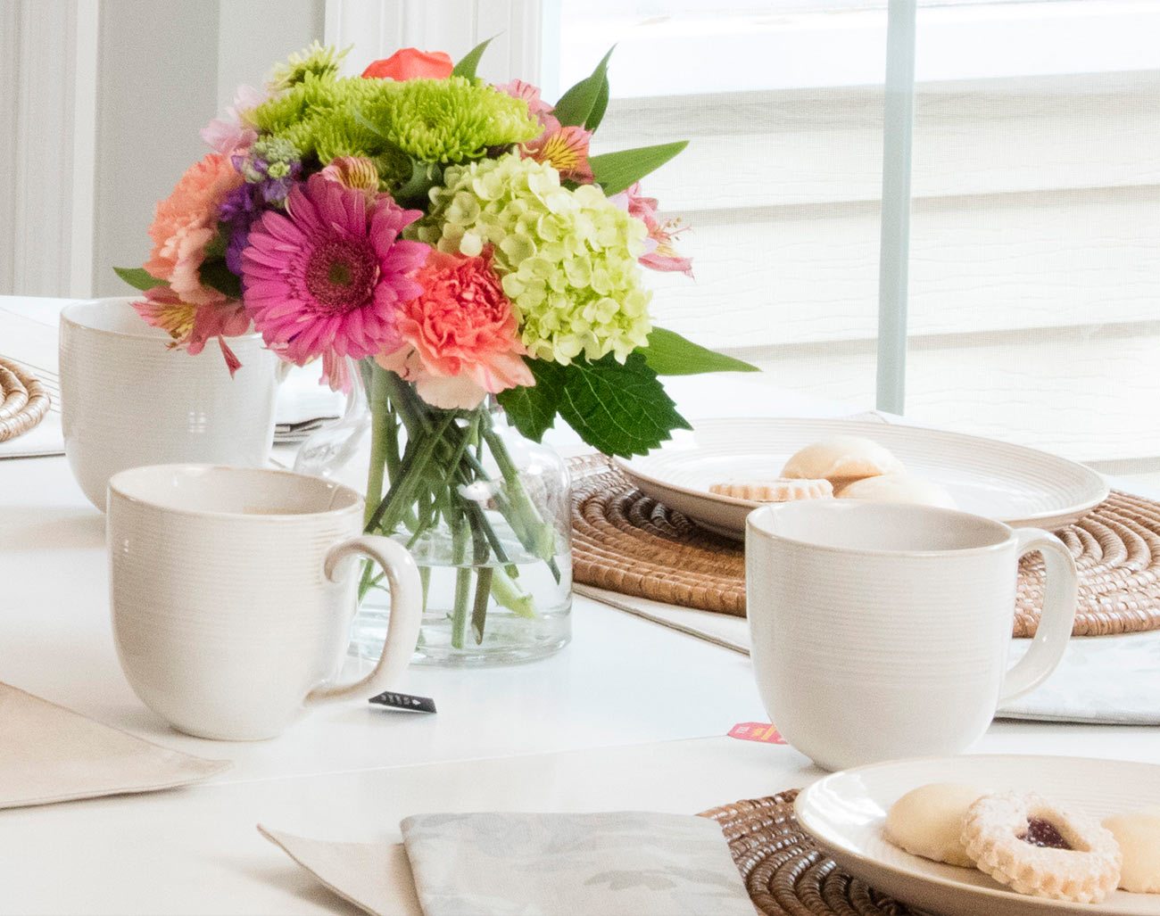 Tea Time Table Setting